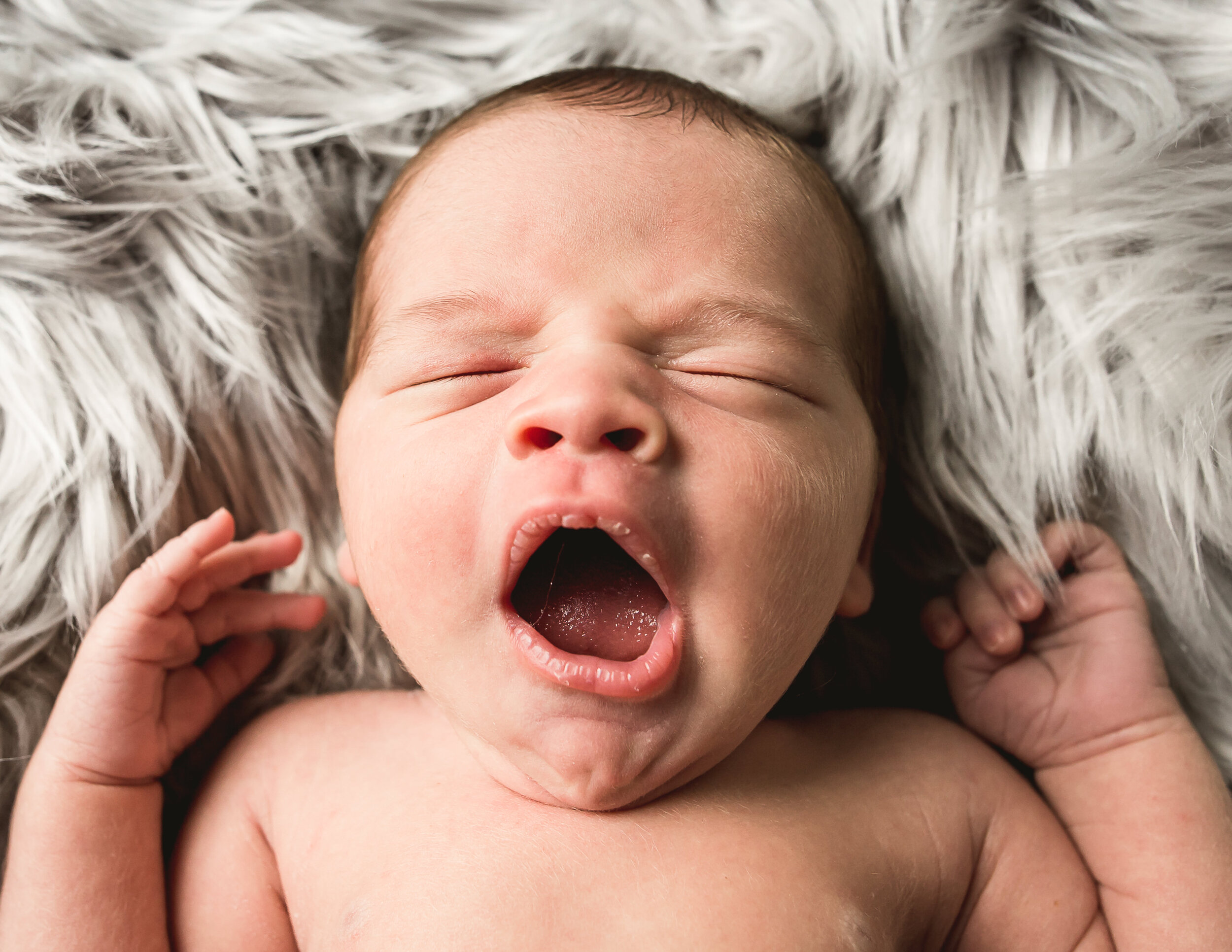 infant baby newborn yawning lifestyle newborn